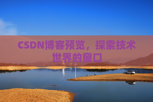 CSDN博客预览,探索技术世界的窗口